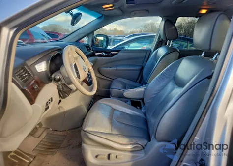 2012 Nissan Quest S from USA, damaged, VIN JN8AE2KP7C9038048